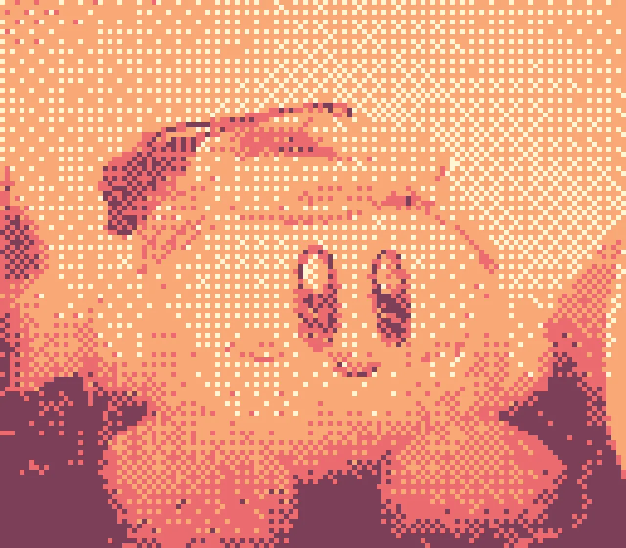 Game Boy Camera photo in the Ice Cream palette
