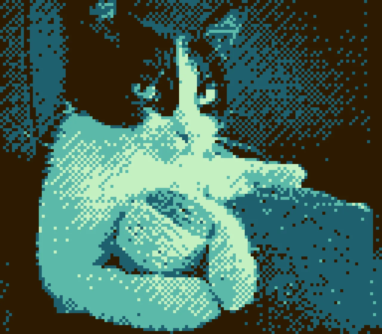 Game Boy Camera photo in the Mist palette