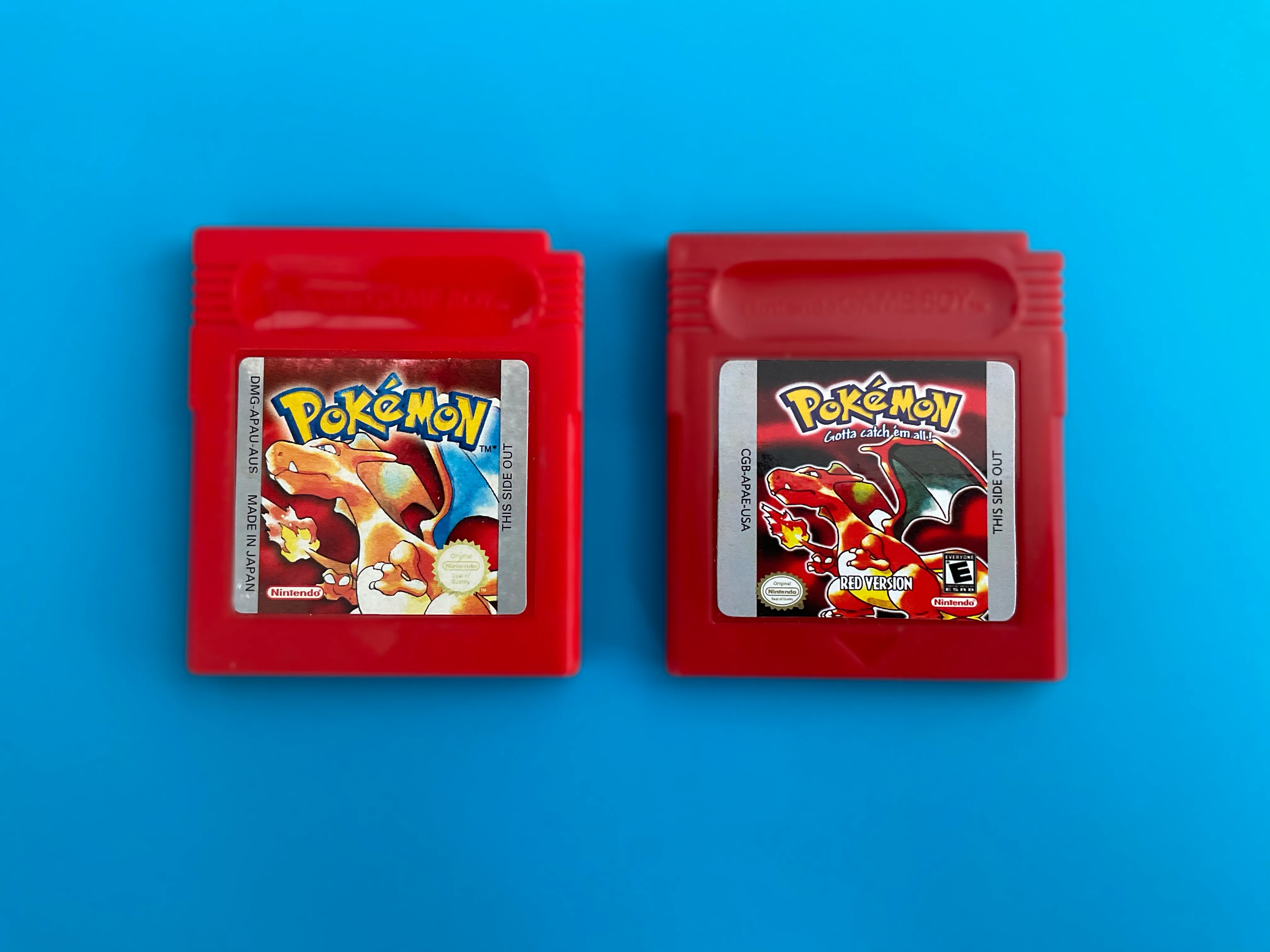 Fake label with incorrect colors