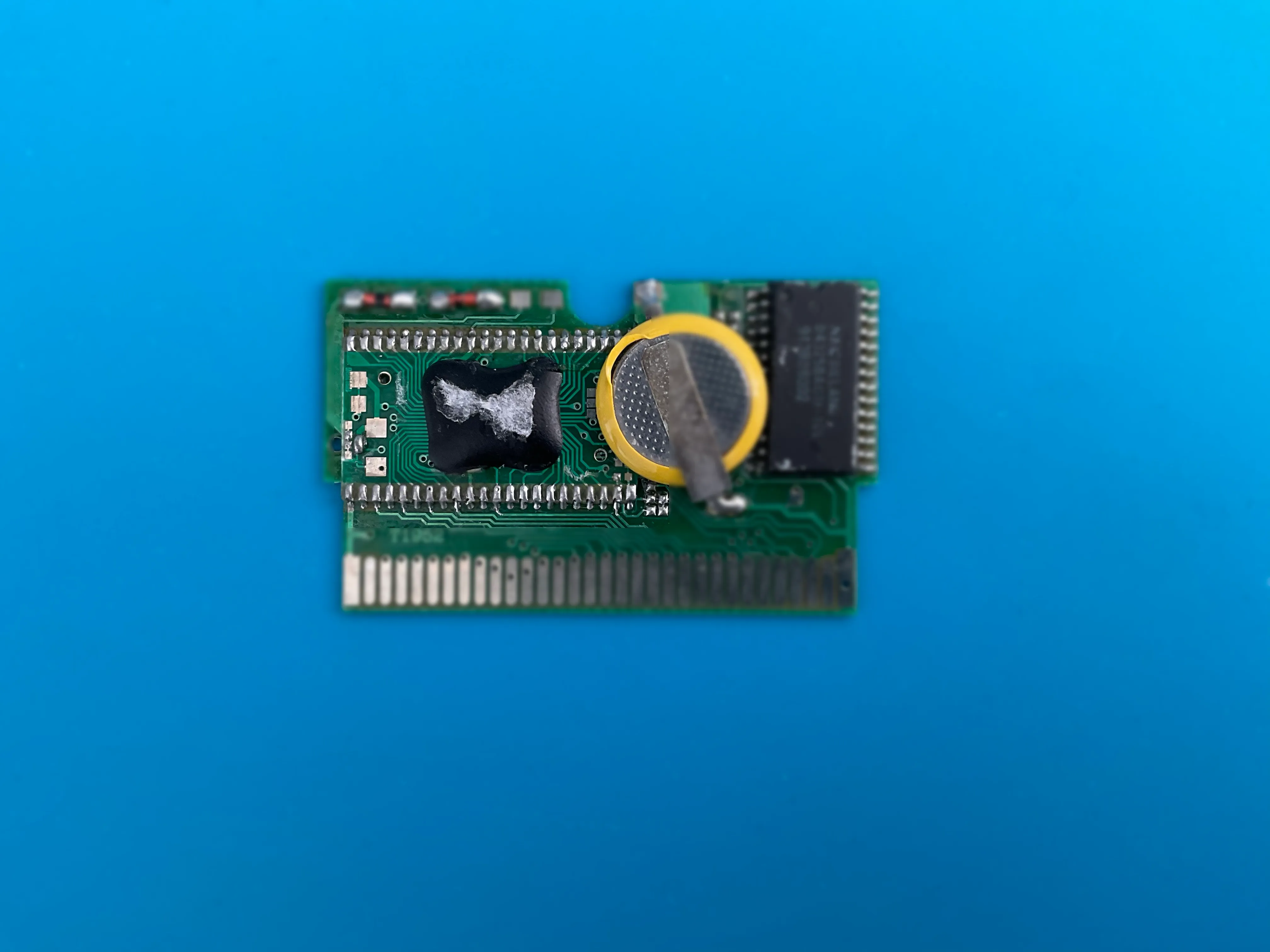 Stacked circuit boards in a fake cartridge